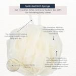4 Pack Exfoliating Bath Loofah Sponges