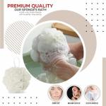 4-Pack Ultra Soft Mesh Bath Sponges
