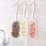 Long Handle Bath Brush and Scrubber Sponge