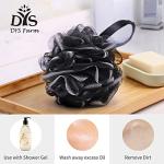 Large Mesh Bath Pouf for Silky Smooth Skin