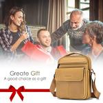 Stylish Waterproof Leather Messenger Bag for Men