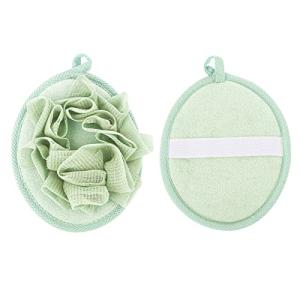 Sibba Exfoliating Loofah Bath Scrubber - Green