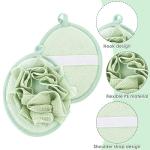 Sibba Exfoliating Loofah Bath Scrubber - Green