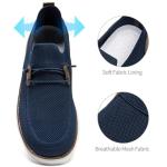 Men's Lightweight Slip-On Loafers in Dark Blue