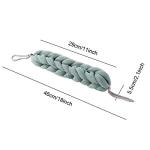 3pcs Exfoliating Back Scrubber Shower Pouf Set