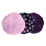 PrettyDate Waterproof Shower Cap Set for Women