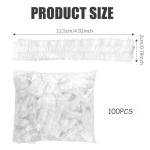 100 Disposable Waterproof Shower Caps for All