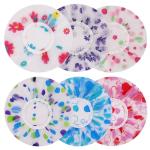 Set of 6 Waterproof Reusable Shower Caps