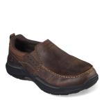 Skechers Men's Seveno Dark Brown Moccasins, 9 UK