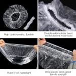 50 Disposable Waterproof Shower Caps - 50 Pack
