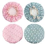 2 Pack Waterproof Shower Caps for Women