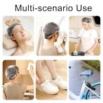 50 Disposable Waterproof Shower Caps - 50 Pack