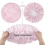 Aquior Reusable Waterproof Shower Cap for Women
