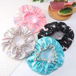 4 Pack Unicorn Shower Caps - Waterproof & Reusable