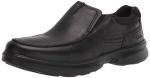 Clarks Men's Black Leather Bradley Loafers, Size 7.5