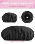 Extra Large Waterproof Shower Cap for Long Hair
