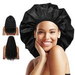 Auban XL Waterproof Shower Cap for Long Hair