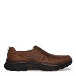 Skechers Men's Seveno Dark Brown Moccasins, 9 UK