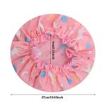 4 Pack Unicorn Shower Caps - Waterproof & Reusable