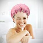 2-Pack Waterproof Shower Caps for All Ages