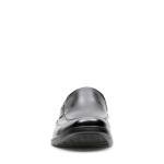 Clarks Men's Black Leather Loafers, Size 13 UK