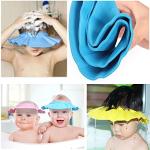 Adjustable Baby Shower Caps - Set of 3