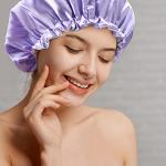 G2PLUS 32CM Reusable Shower Caps for Long Hair