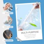 100 Pack Waterproof Disposable Shower Caps