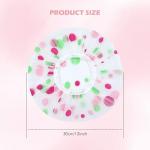 6 Pack Waterproof Shower Caps for Women