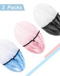 Adjustable Extra Large Waterproof Shower Cap for Women