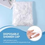 100 Pack Waterproof Disposable Shower Caps
