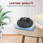 Stylish Waterproof Shower Caps - 2 Pack