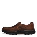 Skechers Men's Seveno Dark Brown Moccasins, 9 UK