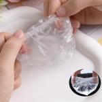 100 Pack Colorful Disposable Shower Caps