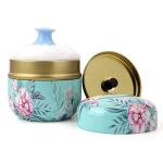 LIONVISON Baby Powder Puff Box in Green