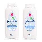 Johnson's Baby Talcum Powder 2-Pack for Delicate Skin