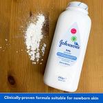 Johnson's Baby Talcum Powder 2-Pack for Delicate Skin