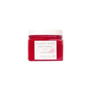 Sunday Rain Rose Oil Body Scrub for Dry Skin