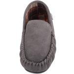 Mens Suede Loafer Slippers with Rubber Sole