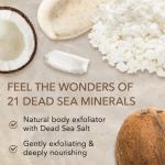 O Naturals Coconut Dead Sea Salt Scrub