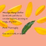 Mango Butter Body Scrub for Exfoliation & Smoothness