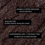 UpCircle Lemongrass Coffee Body Scrub 220ml