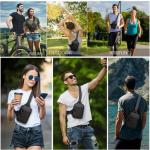 Stylish Anti-Theft Sling Bag for Travel and Sports