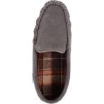 Mens Suede Loafer Slippers with Rubber Sole
