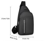 Water-Resistant Sling Bag for Men and Women