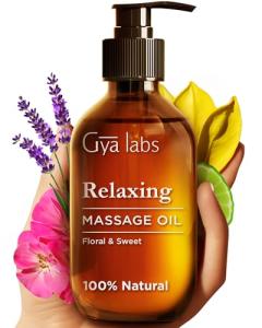 Gya Labs Natural Relaxing Massage Oil 200ml