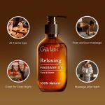 Gya Labs Natural Relaxing Massage Oil 200ml