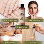 Pure Sweet Almond Oil – 100ml Cold Pressed