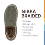 HEYDUDE Men's Mikka Braided Casual Slip-On Shoes