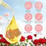 Rose Vitamin E Oil for Skin, Hair, and Nails